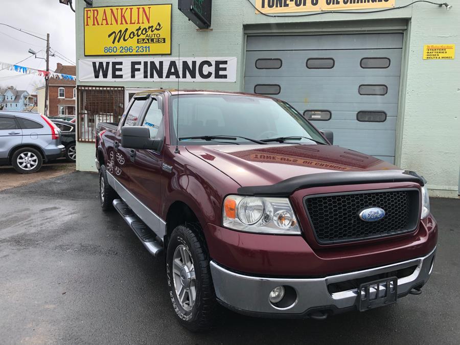 2006 Ford F-150 SuperCrew 150" XLT 4WD, available for sale in Hartford, Connecticut | Franklin Motors Auto Sales LLC. Hartford, Connecticut
