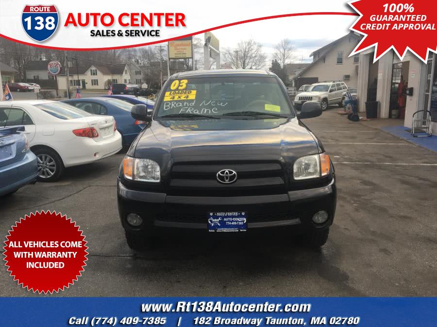 2003 Toyota Tundra AccessCab V8 Ltd 4WD Stepside (Natl, available for sale in Taunton, Massachusetts | Rt 138 Auto Center Inc . Taunton, Massachusetts