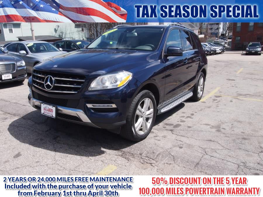 2015 Mercedes-Benz M-Class 4MATIC 4dr ML350, available for sale in Worcester, Massachusetts | Hilario's Auto Sales Inc.. Worcester, Massachusetts