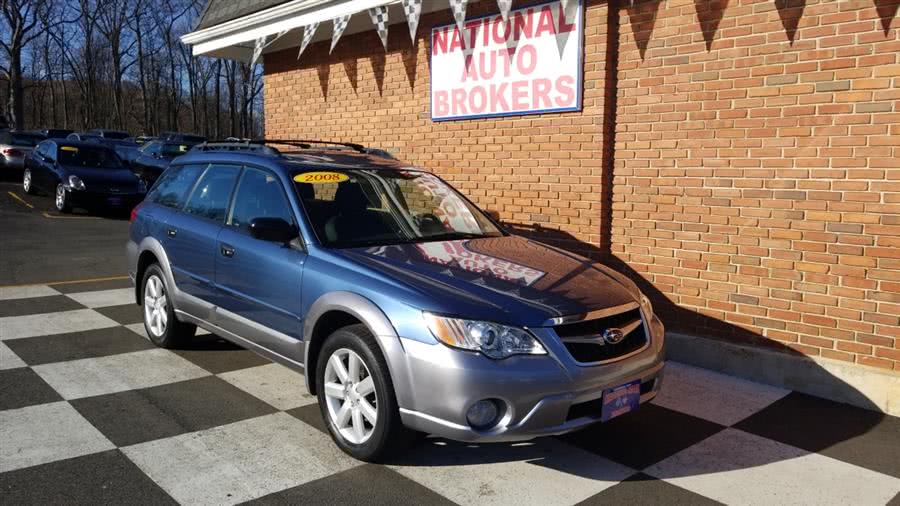 2008 Subaru Outback 2.5i, available for sale in Waterbury, Connecticut | National Auto Brokers, Inc.. Waterbury, Connecticut