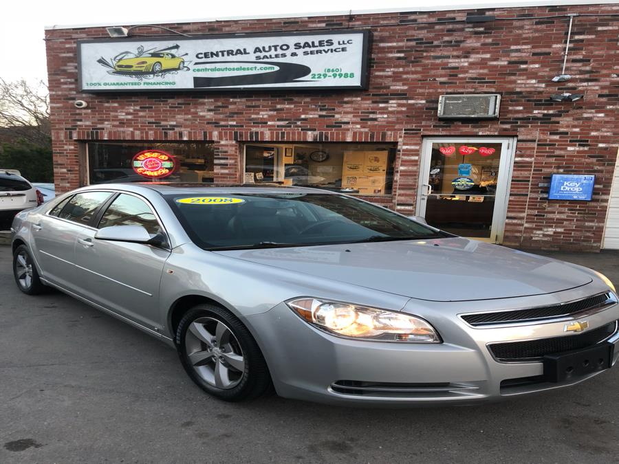 2008 Chevrolet Malibu 4dr Sdn LT w/2LT, available for sale in New Britain, Connecticut | Central Auto Sales & Service. New Britain, Connecticut