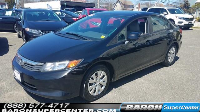 2012 Honda Civic Lx , available for sale in Patchogue, New York | Baron Supercenter. Patchogue, New York