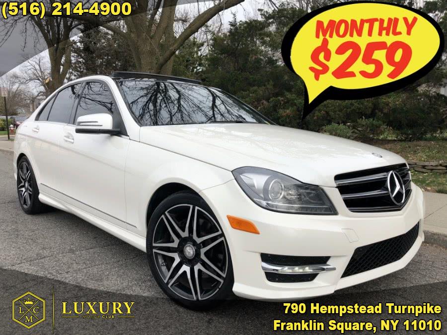 2014 Mercedes-Benz C-Class 4dr Sdn C 350 Sport, available for sale in Franklin Square, New York | Luxury Motor Club. Franklin Square, New York