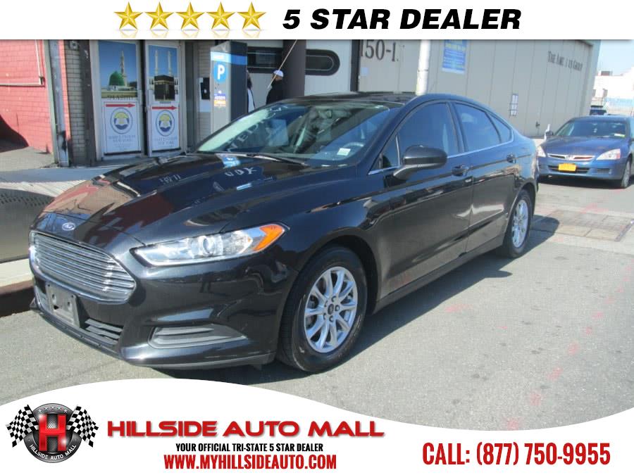2015 Ford Fusion 4dr Sdn S FWD, available for sale in Jamaica, New York | Hillside Auto Mall Inc.. Jamaica, New York