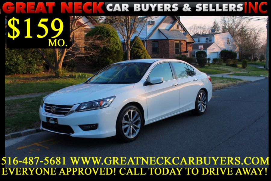 2014 Honda Accord Sedan 4dr I4 CVT Sport, available for sale in Great Neck, New York | Great Neck Car Buyers & Sellers. Great Neck, New York