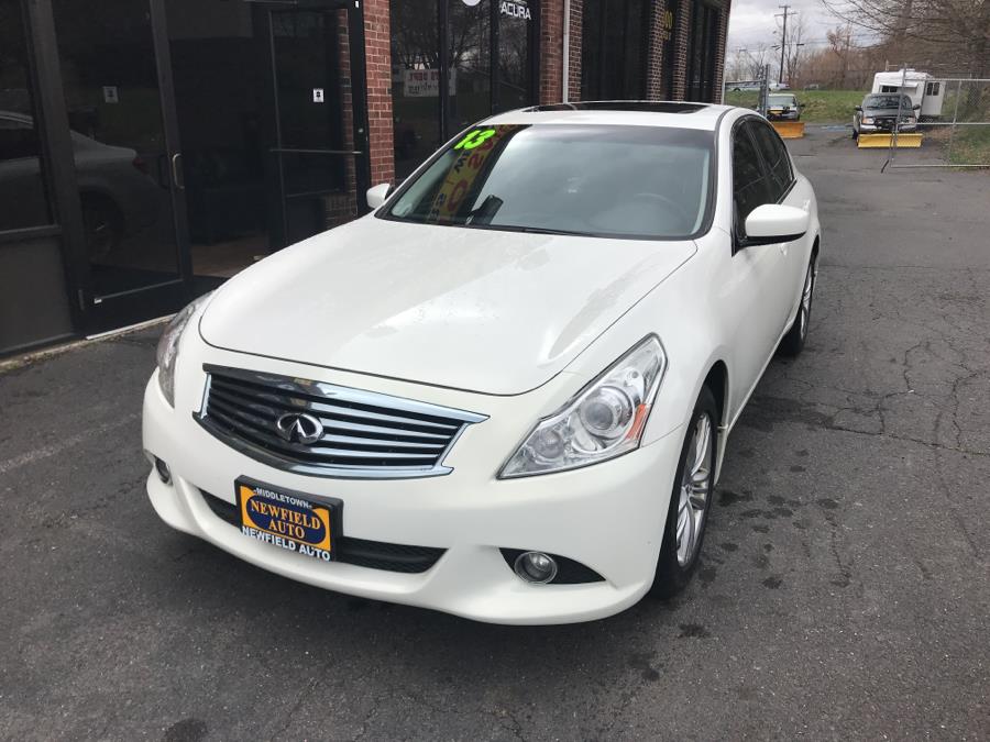 2013 Infiniti G37 Sedan 4dr x AWD, available for sale in Middletown, Connecticut | Newfield Auto Sales. Middletown, Connecticut