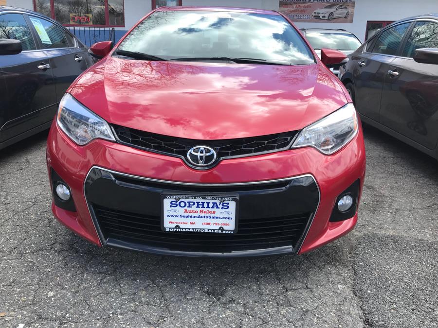 2015 Toyota Corolla 4dr Sdn Man S Plus (Natl), available for sale in Worcester, Massachusetts | Sophia's Auto Sales Inc. Worcester, Massachusetts