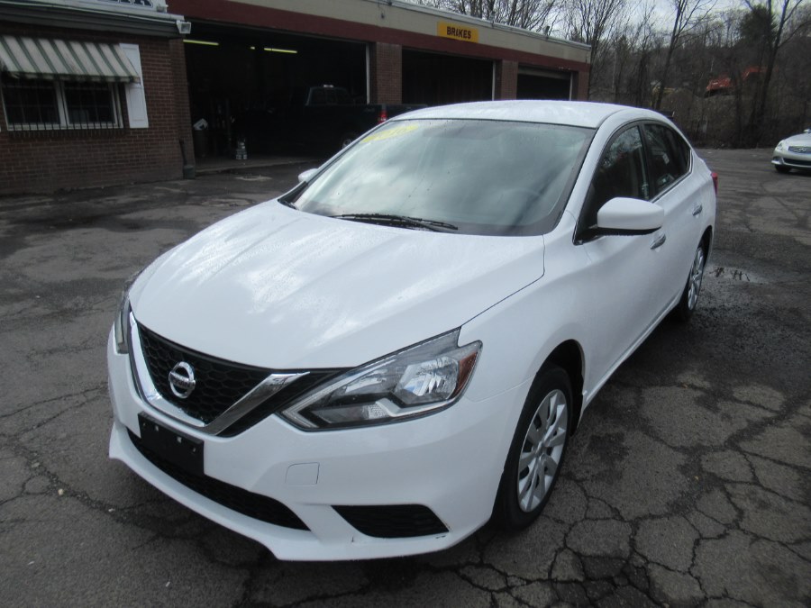 2016 Nissan Sentra 4dr Sdn I4 CVT SV, available for sale in New Britain, Connecticut | Universal Motors LLC. New Britain, Connecticut