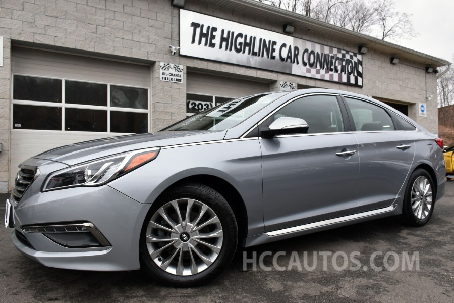 2015 Hyundai Sonata 4dr Sdn 2.4L Limited w/Brown Seats, available for sale in Waterbury, Connecticut | Highline Car Connection. Waterbury, Connecticut