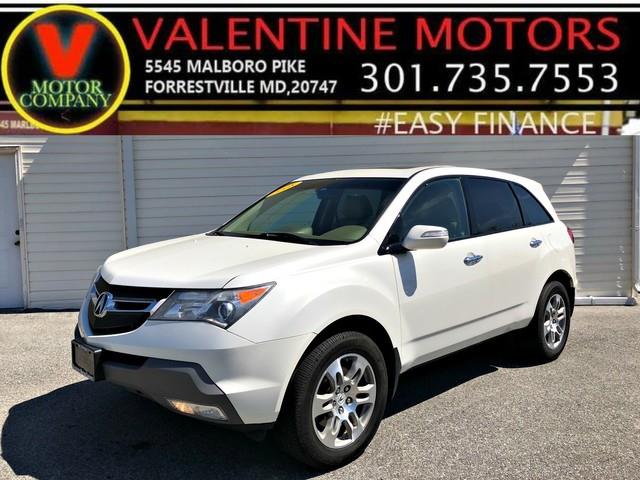 2008 Acura Mdx Tech Pkg, available for sale in Forestville, Maryland | Valentine Motor Company. Forestville, Maryland