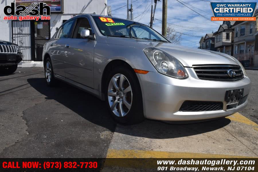 2005 Infiniti G35 Sedan G35x 4dr Sdn AWD Auto, available for sale in Newark, New Jersey | Dash Auto Gallery Inc.. Newark, New Jersey