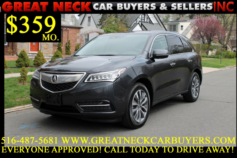 2016 Acura MDX SH-AWD 4dr w/Tech, available for sale in Great Neck, New York | Great Neck Car Buyers & Sellers. Great Neck, New York