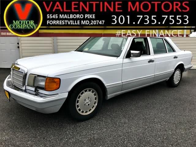 1990 Mercedes-benz 420 Series 420SEL, available for sale in Forestville, Maryland | Valentine Motor Company. Forestville, Maryland