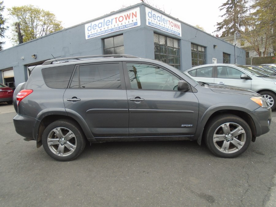 2009 Toyota RAV4 4WD 4dr 4-cyl 4-Spd AT Sport (Natl), available for sale in Milford, Connecticut | Dealertown Auto Wholesalers. Milford, Connecticut