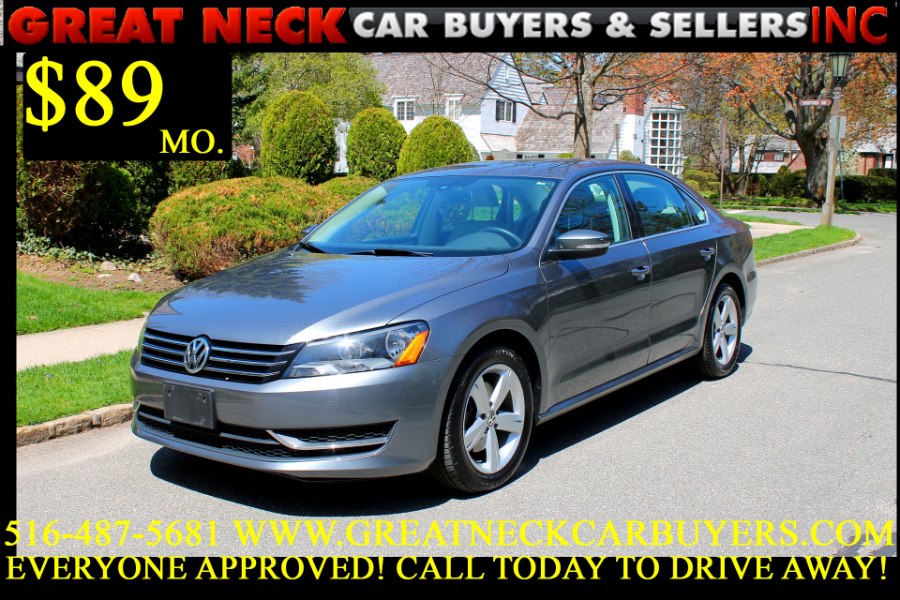 2013 Volkswagen Passat 4dr Sdn 2.5L Auto SE w/Sunroof PZEV, available for sale in Great Neck, New York | Great Neck Car Buyers & Sellers. Great Neck, New York