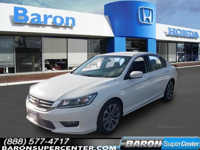 2015 Honda Accord Sport BLK CLOTH, available for sale in Patchogue, New York | Baron Supercenter. Patchogue, New York