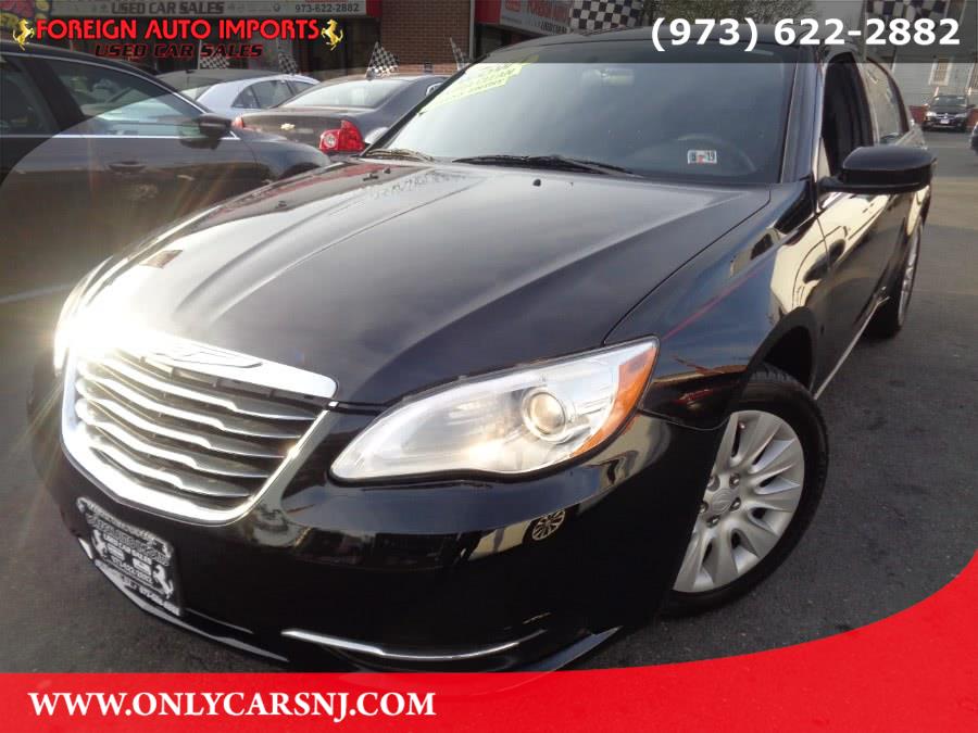 2012 Chrysler 200 4dr Sdn LX, available for sale in Irvington, New Jersey | Foreign Auto Imports. Irvington, New Jersey