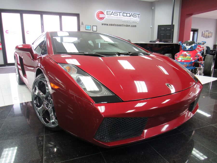 2005 Lamborghini Gallardo 6-SPEED MANUAL 2dr Cpe, available for sale in Linden, New Jersey | East Coast Auto Group. Linden, New Jersey