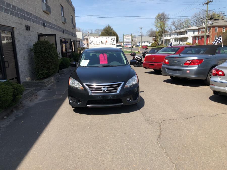 2013 Nissan Sentra 4dr Sdn I4 CVT SR, available for sale in New Britain, Connecticut | Diamond Brite Car Care LLC. New Britain, Connecticut