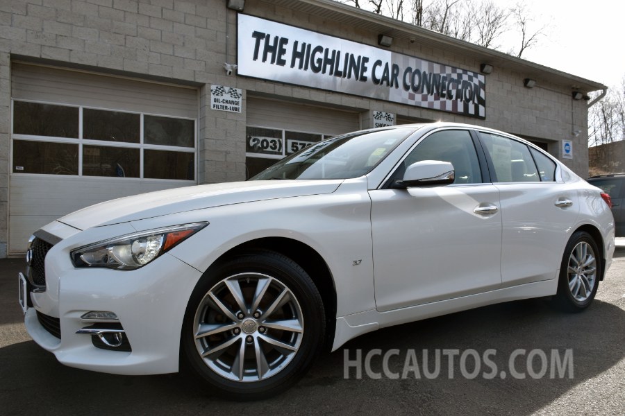2015 INFINITI Q50 4dr Sdn AWD, available for sale in Waterbury, Connecticut | Highline Car Connection. Waterbury, Connecticut