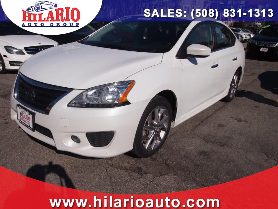 2014 Nissan Sentra 4dr Sdn I4 CVT SR, available for sale in Worcester, Massachusetts | Hilario's Auto Sales Inc.. Worcester, Massachusetts
