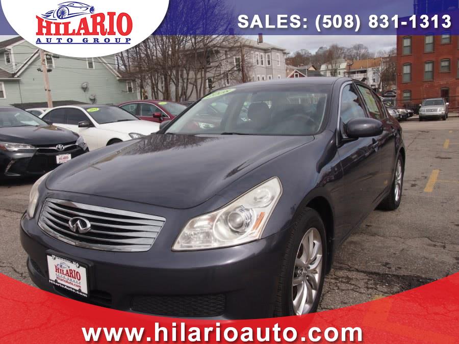 2008 Infiniti G35 Sedan 4dr x AWD, available for sale in Worcester, Massachusetts | Hilario's Auto Sales Inc.. Worcester, Massachusetts