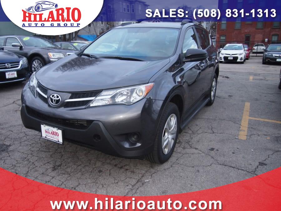 2015 Toyota RAV4 AWD 4dr LE (Natl), available for sale in Worcester, Massachusetts | Hilario's Auto Sales Inc.. Worcester, Massachusetts