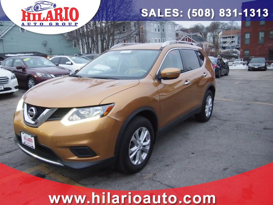2015 Nissan Rogue AWD 4dr SV, available for sale in Worcester, Massachusetts | Hilario's Auto Sales Inc.. Worcester, Massachusetts