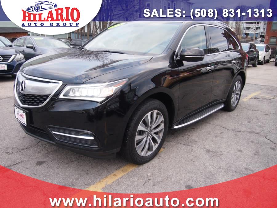 2015 Acura MDX SH-AWD 4dr Tech Pkg, available for sale in Worcester, Massachusetts | Hilario's Auto Sales Inc.. Worcester, Massachusetts