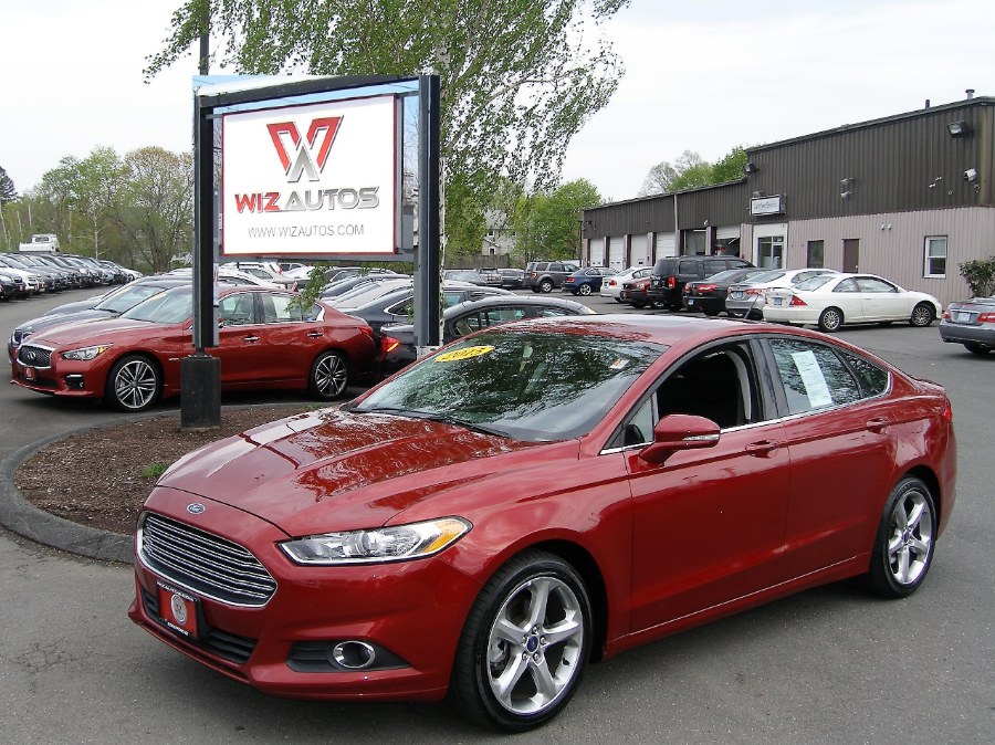 2015 Ford Fusion 4dr Sdn SE AWD, available for sale in Stratford, Connecticut | Wiz Leasing Inc. Stratford, Connecticut
