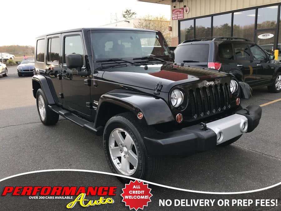 2008 Jeep Wrangler Unlimited 4WD 4dr Sahara, available for sale in Bohemia, New York | Performance Auto Inc. Bohemia, New York
