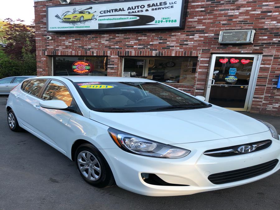 2014 Hyundai Accent GLS, available for sale in New Britain, Connecticut | Central Auto Sales & Service. New Britain, Connecticut