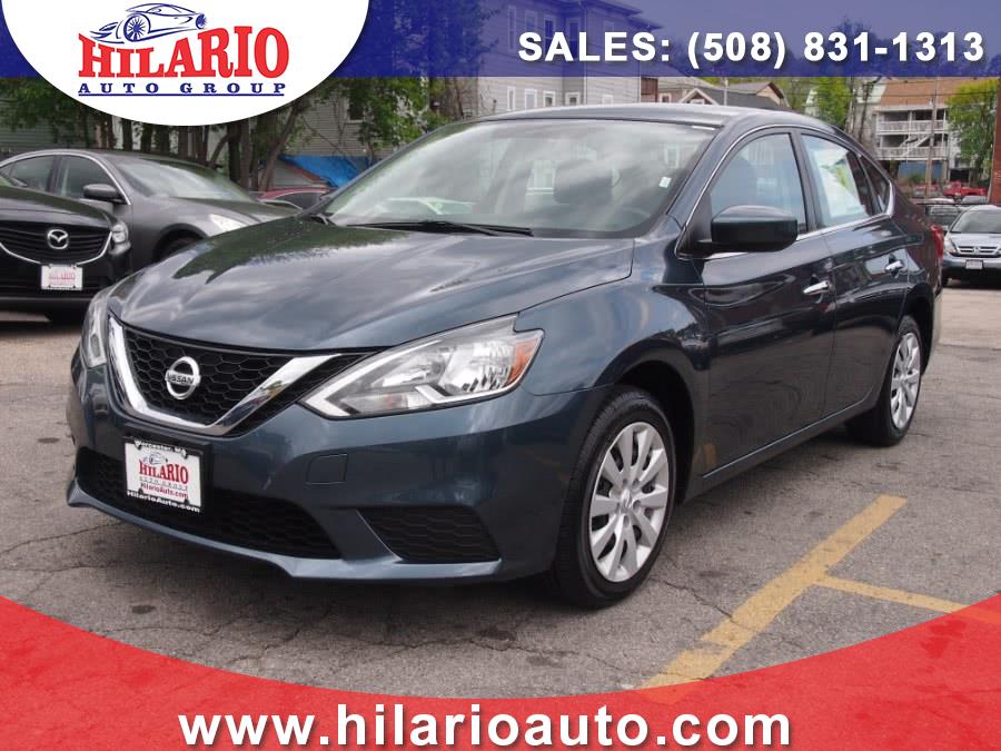 2017 Nissan Sentra SV CVT, available for sale in Worcester, Massachusetts | Hilario's Auto Sales Inc.. Worcester, Massachusetts