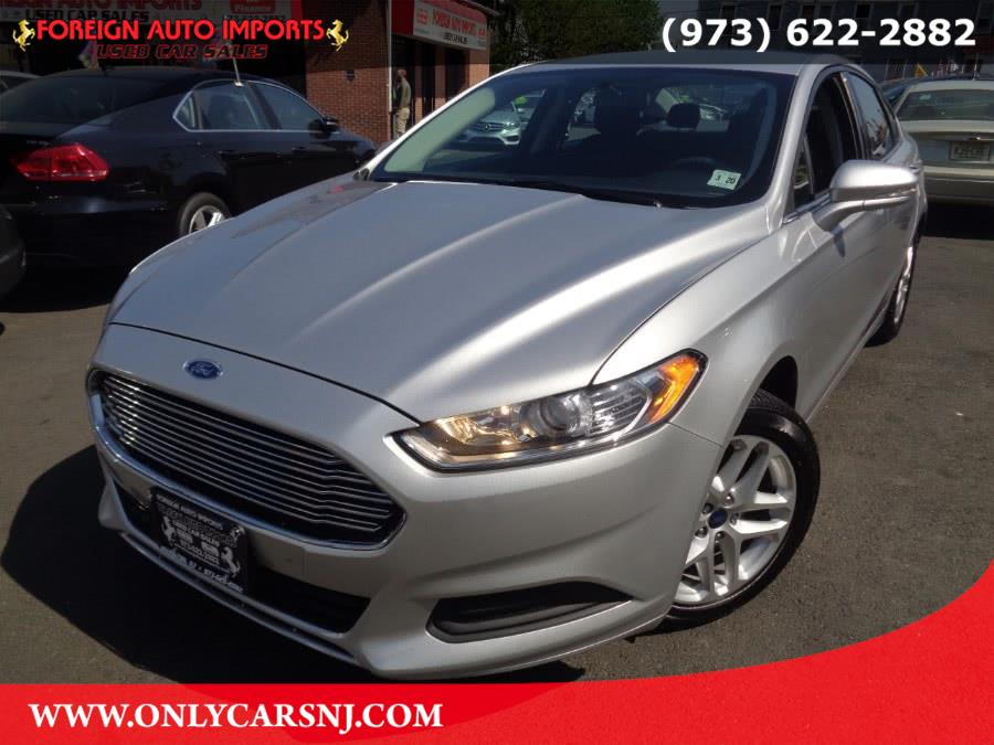 2015 Ford Fusion 4dr Sdn SE FWD, available for sale in Irvington, New Jersey | Foreign Auto Imports. Irvington, New Jersey