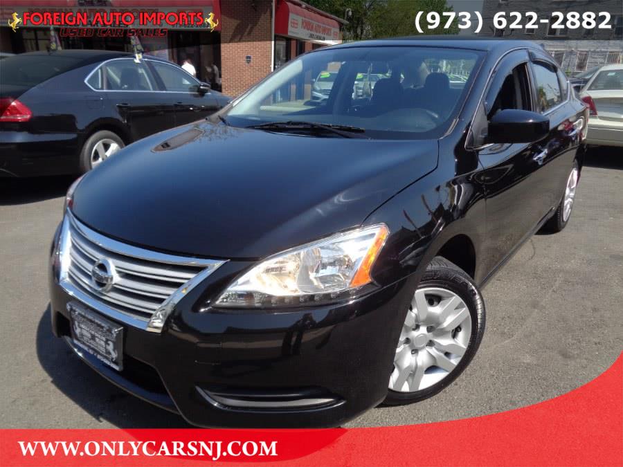 2013 Nissan Sentra 4dr Sdn I4 CVT SV, available for sale in Irvington, New Jersey | Foreign Auto Imports. Irvington, New Jersey