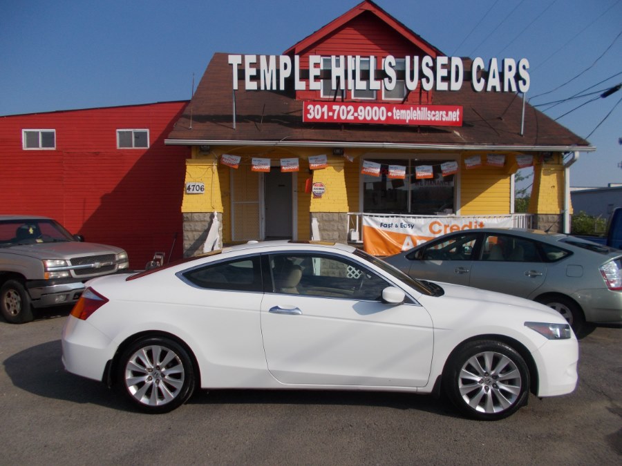 2010 Honda Accord Cpe 2dr V6 Auto EX-L w/Navi, available for sale in Temple Hills, Maryland | Temple Hills Used Car. Temple Hills, Maryland