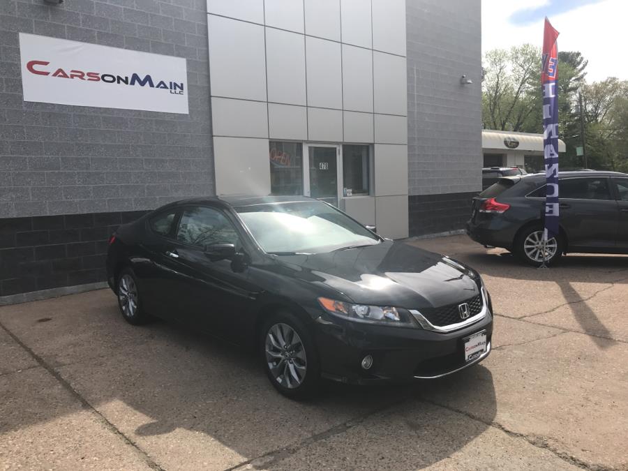 2014 Honda Accord Coupe 2dr I4 CVT EX-L, available for sale in Manchester, Connecticut | Carsonmain LLC. Manchester, Connecticut