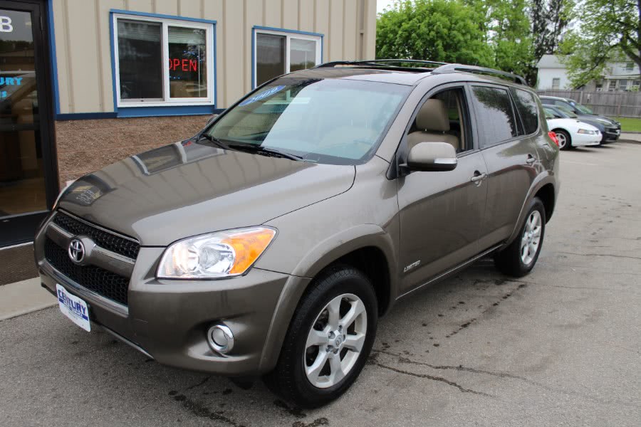 2009 Toyota RAV4 4WD 4dr 4-cyl 4-Spd AT Ltd (Natl), available for sale in East Windsor, Connecticut | Century Auto And Truck. East Windsor, Connecticut