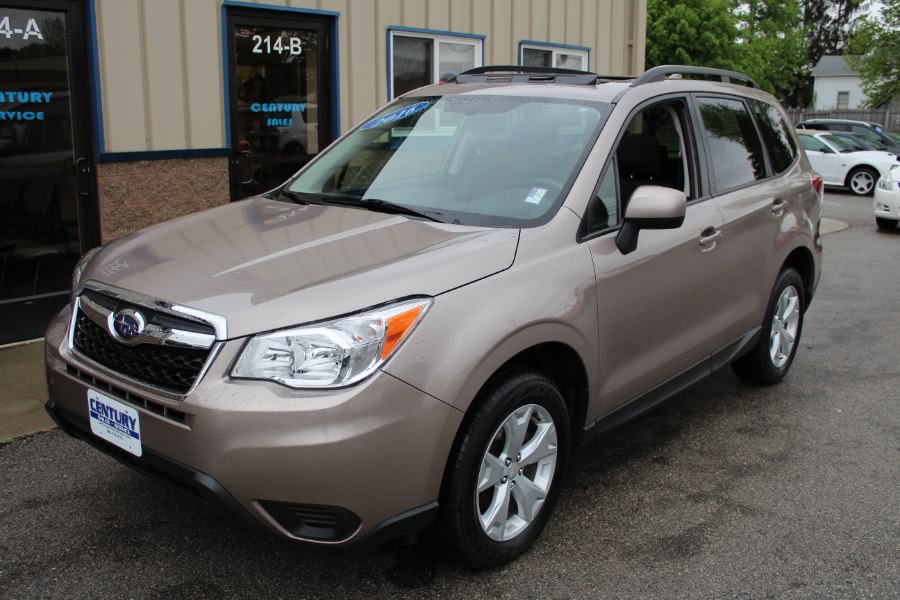 2016 Subaru Forester 4dr CVT 2.5i Premium PZEV, available for sale in East Windsor, Connecticut | Century Auto And Truck. East Windsor, Connecticut