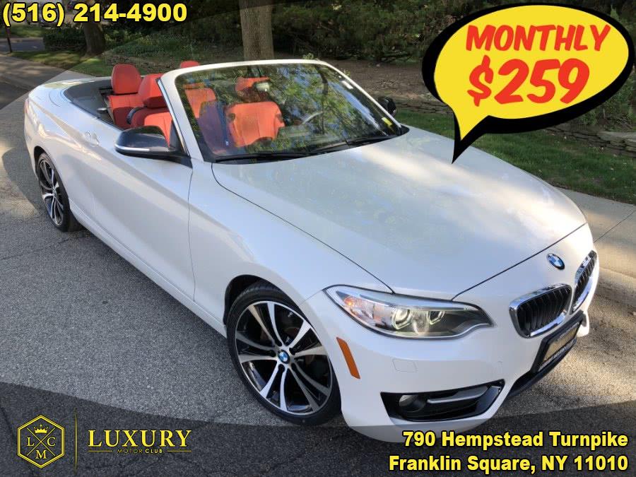 2015 BMW 2 Series 2dr Conv 228i RWD, available for sale in Franklin Square, New York | Luxury Motor Club. Franklin Square, New York