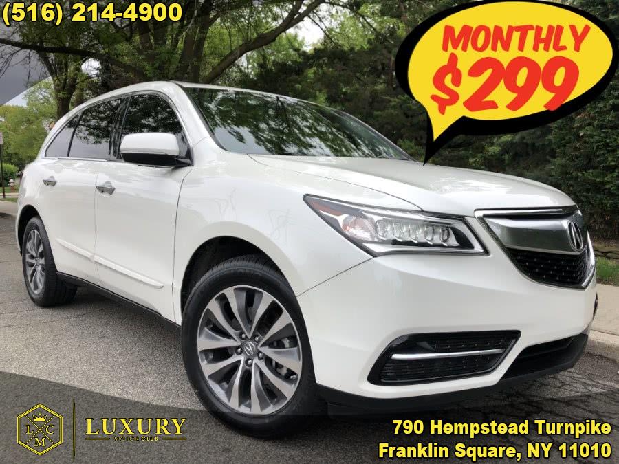2015 Acura MDX 4dr Tech Pkg, available for sale in Franklin Square, New York | Luxury Motor Club. Franklin Square, New York