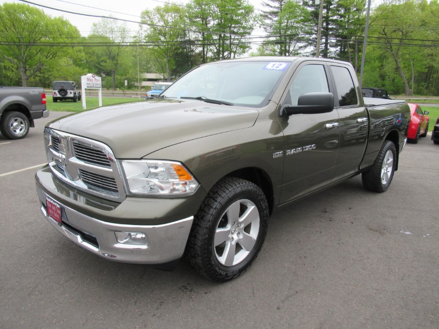 2012 Ram 1500 4WD Quad Cab 140.5" Big Horn, available for sale in South Windsor, Connecticut | Mike And Tony Auto Sales, Inc. South Windsor, Connecticut