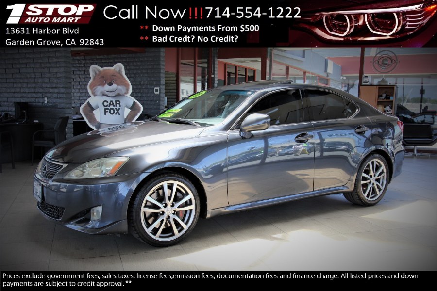 2008 Lexus IS 350 4dr Sport Sdn Auto, available for sale in Garden Grove, California | 1 Stop Auto Mart Inc.. Garden Grove, California