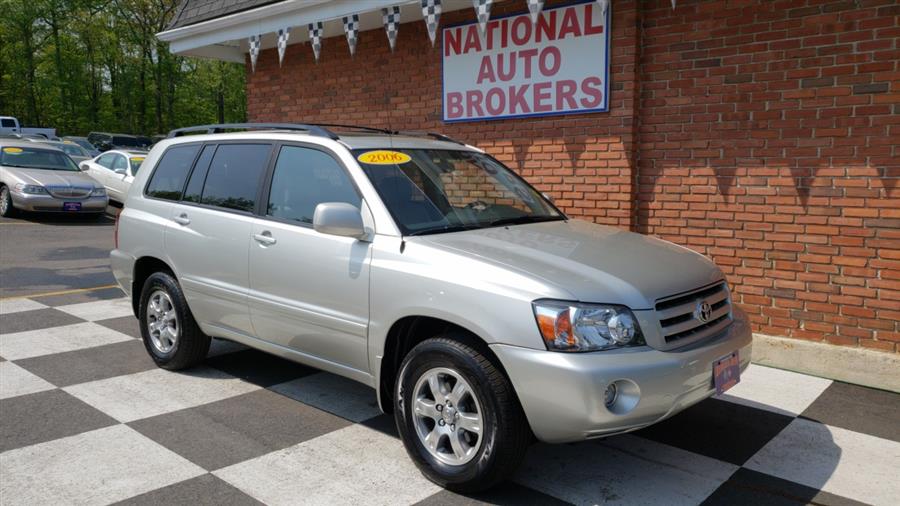 2006 Toyota Highlander V6, available for sale in Waterbury, Connecticut | National Auto Brokers, Inc.. Waterbury, Connecticut