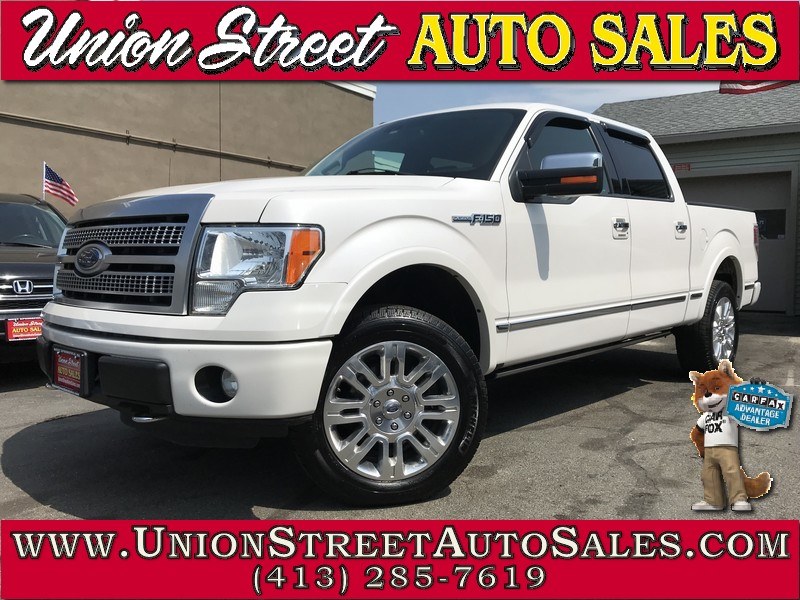 2011 Ford F-150 4WD SuperCrew 145" Platinum, available for sale in West Springfield, Massachusetts | Union Street Auto Sales. West Springfield, Massachusetts
