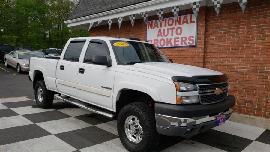 2005 Chevrolet Silverado 2500HD Crew Cab 4WD LS, available for sale in Waterbury, Connecticut | National Auto Brokers, Inc.. Waterbury, Connecticut