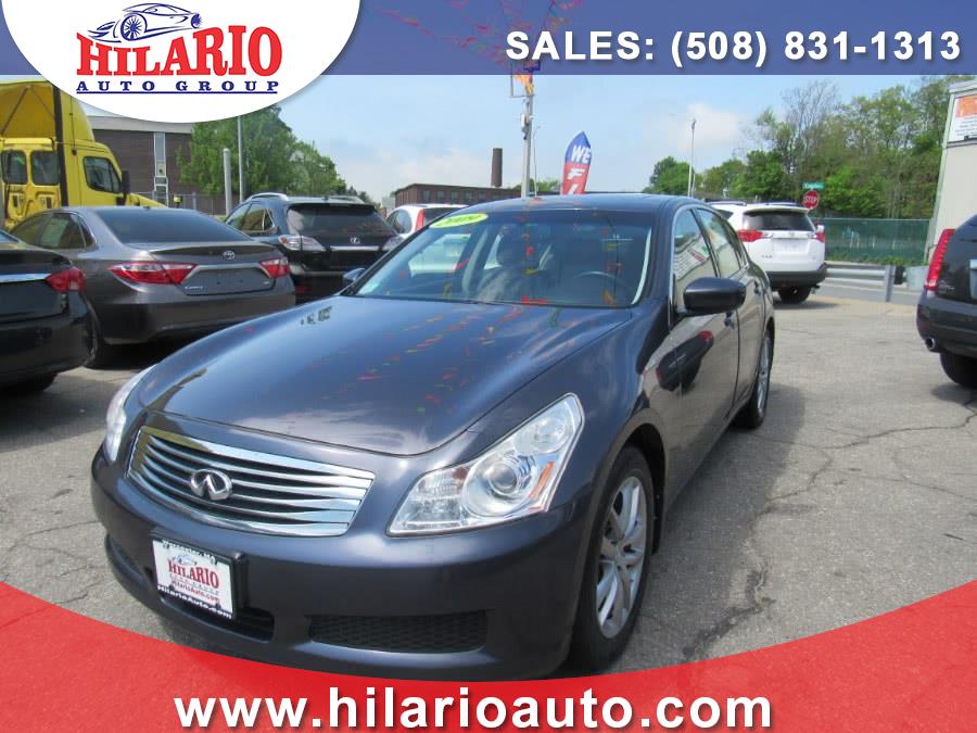 2009 Infiniti G37 Sedan 4dr x AWD, available for sale in Worcester, Massachusetts | Hilario's Auto Sales Inc.. Worcester, Massachusetts