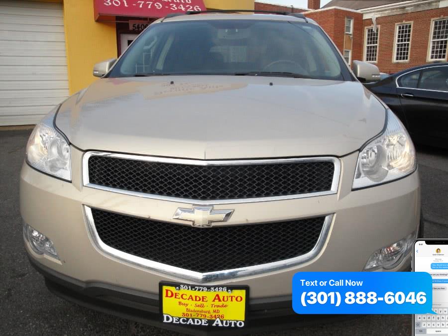 2010 Chevrolet Traverse FWD 4dr LT w/1LT, available for sale in Bladensburg, Maryland | Decade Auto. Bladensburg, Maryland