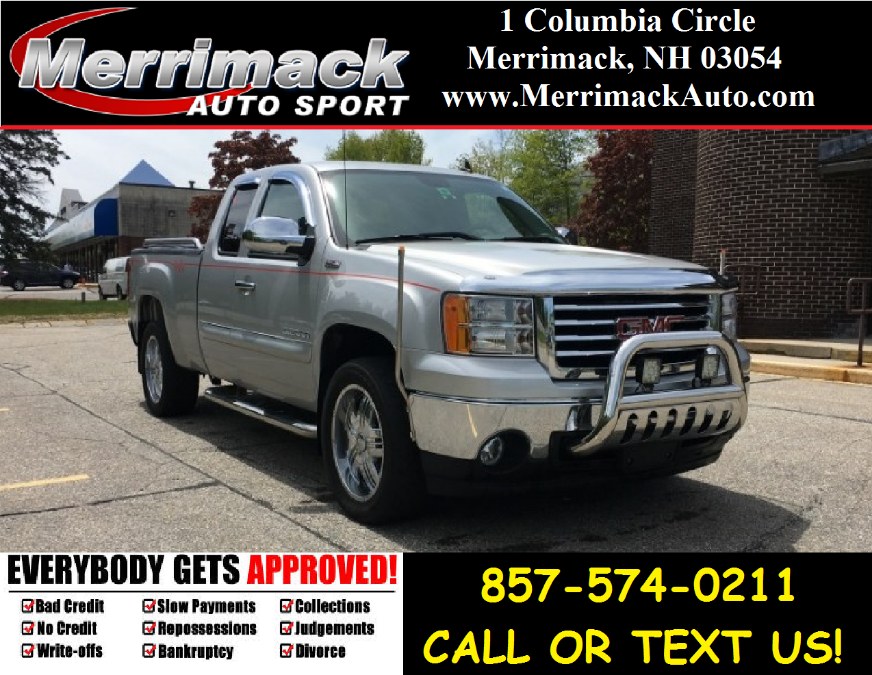 2011 GMC Sierra 1500 4WD Ext Cab 143.5" SLE, available for sale in Merrimack, New Hampshire | Merrimack Autosport. Merrimack, New Hampshire