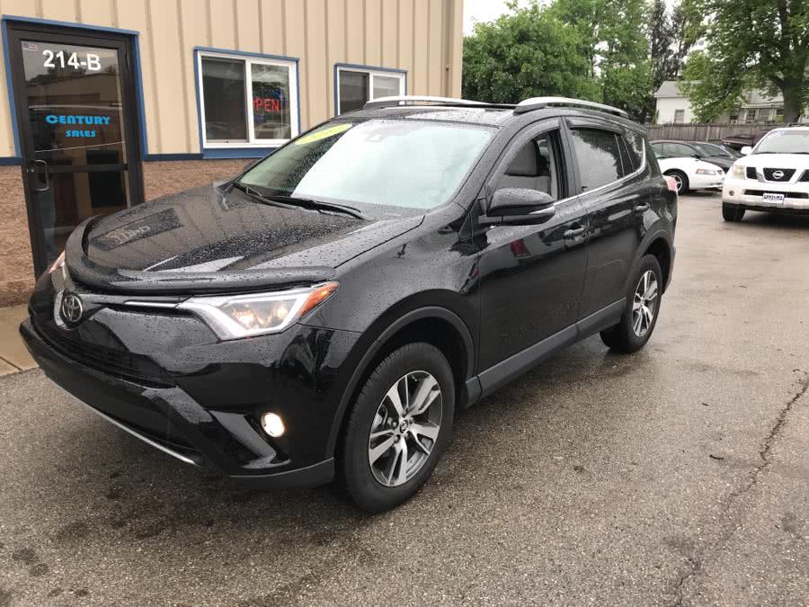 2017 Toyota RAV4 XLE FWD (Natl), available for sale in East Windsor, Connecticut | Century Auto And Truck. East Windsor, Connecticut